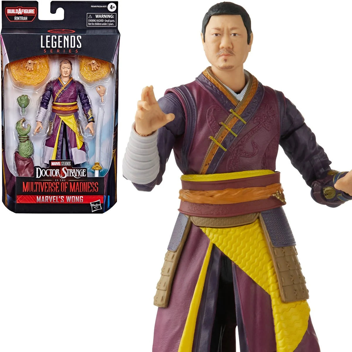Doctor Strange in the Multiverse of Madness Marvel's Wong Hasbro Mint Condition